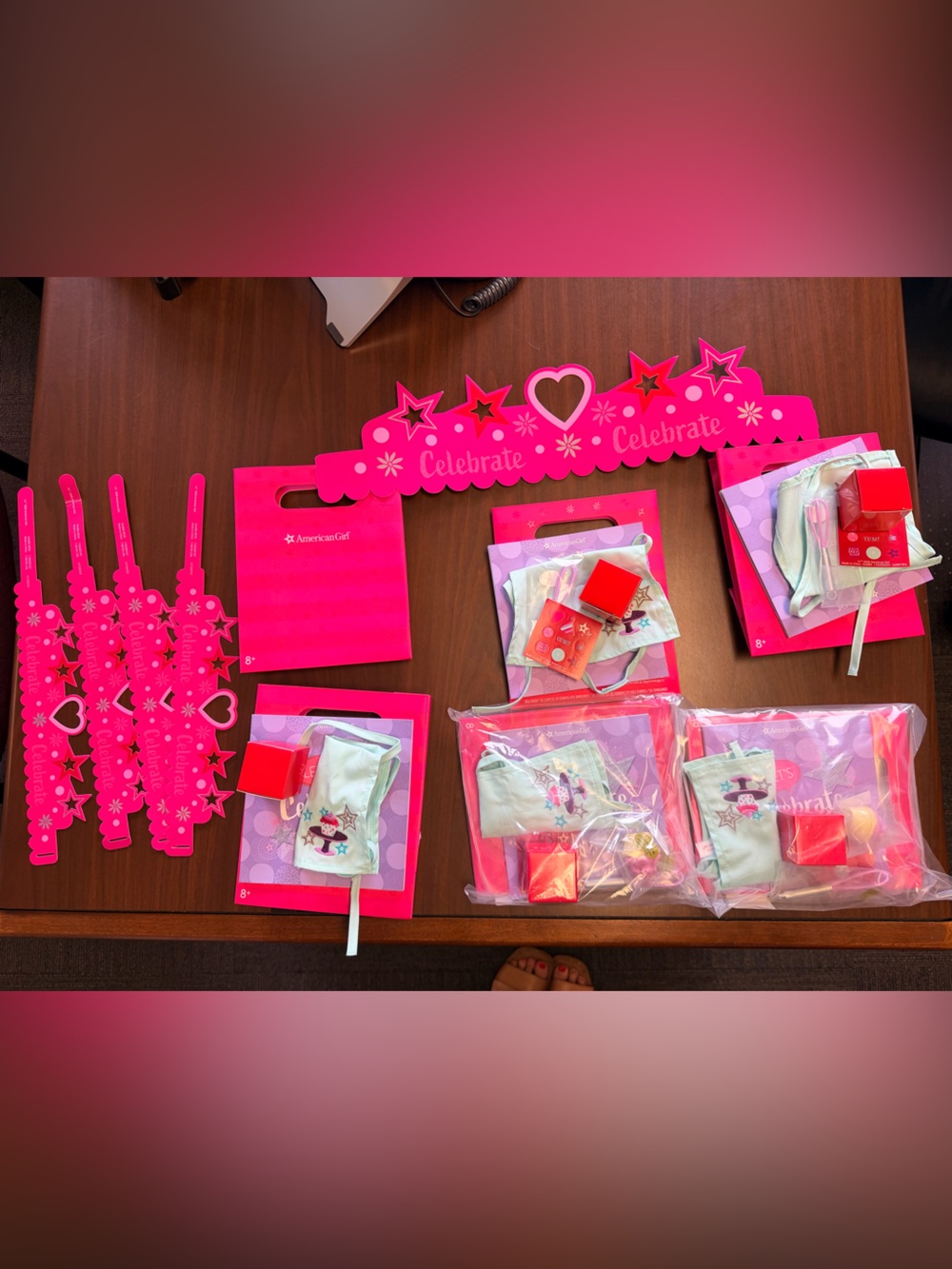 American Girl Party Favors Set (4 pack) Cooking bundle